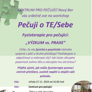 Fyzioterapie pro pečující – Výzkum vs. praxe